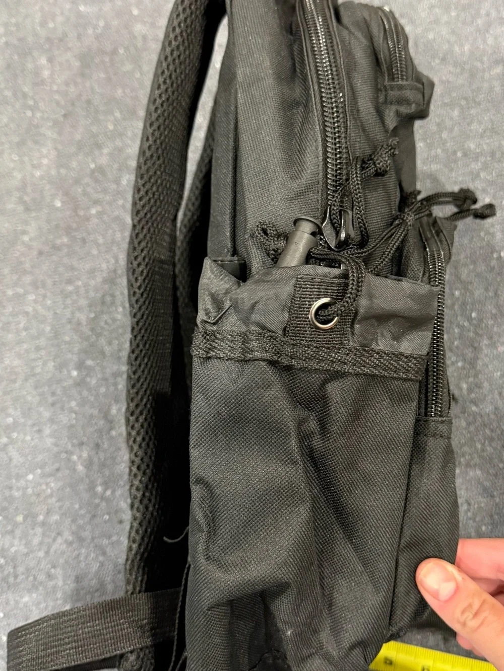 NRA Blackout Black Tactical MOLLE Backpack
